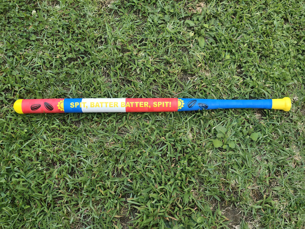 Sunflower Seeds Taped Plastic Baseball Bat