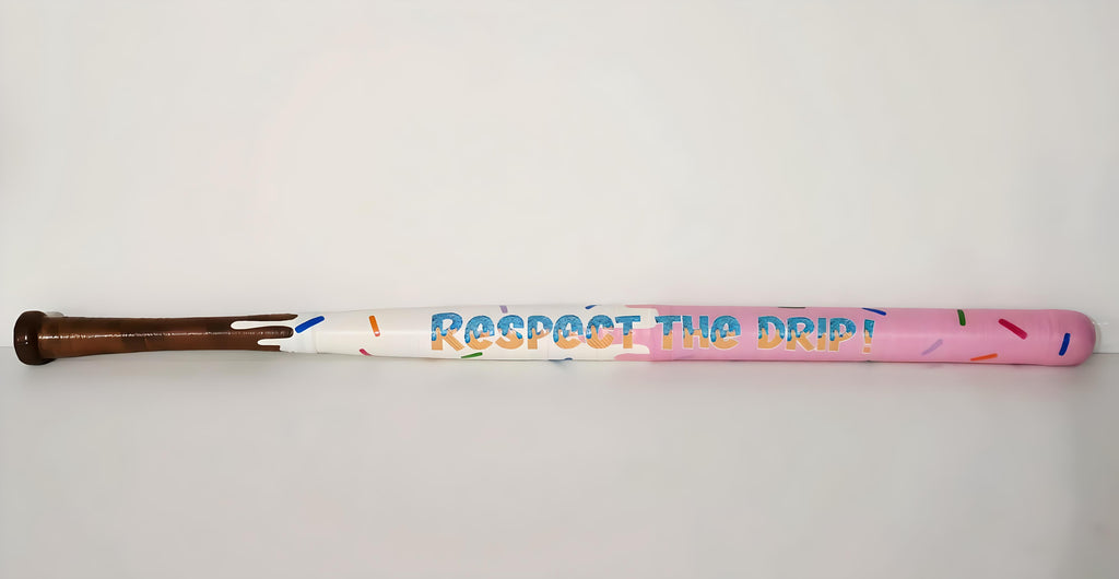 Respect the Drip Sprinkle Taped Plastic Bat