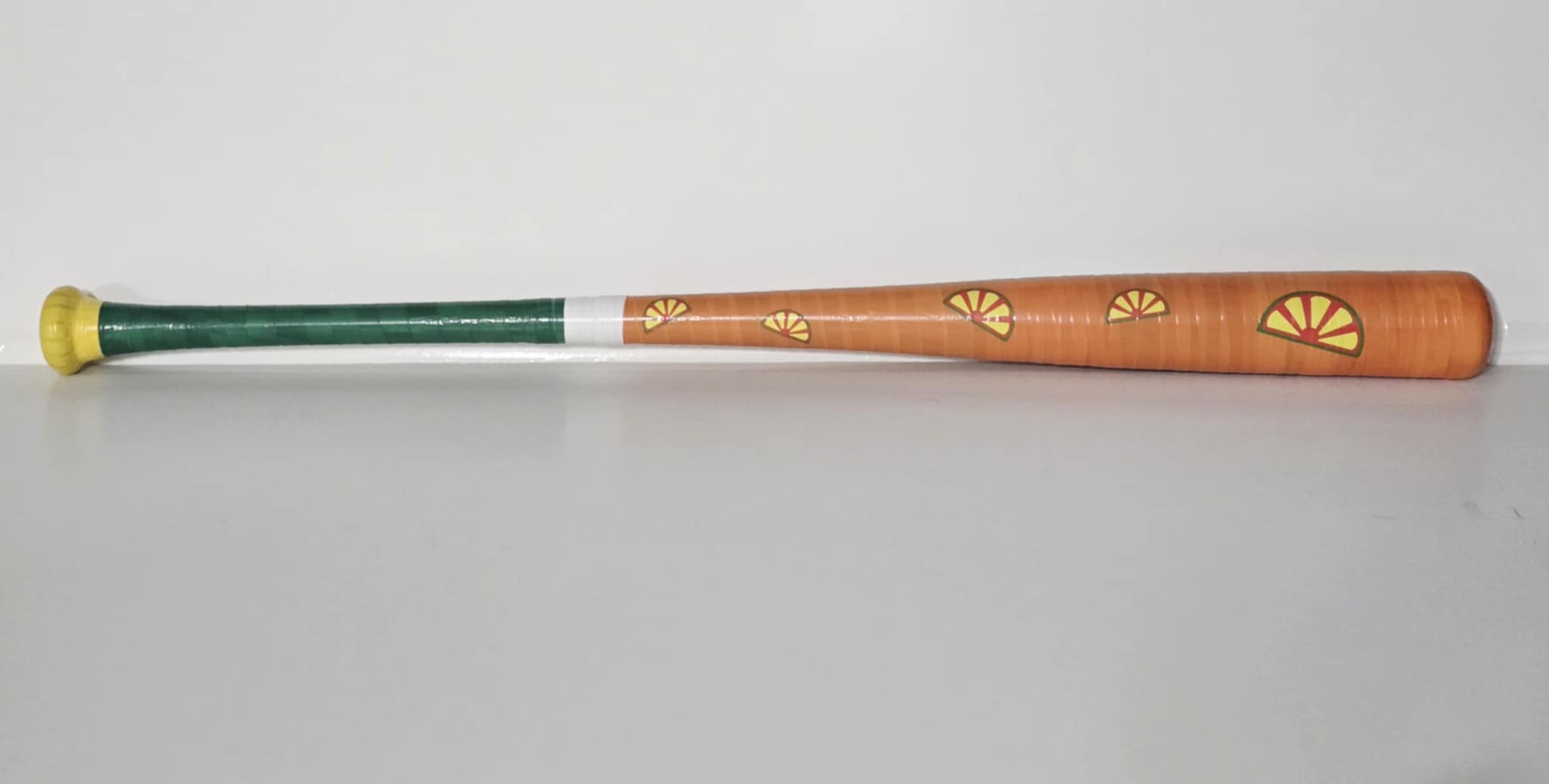 Orange Crush Plastic Baseball Bat