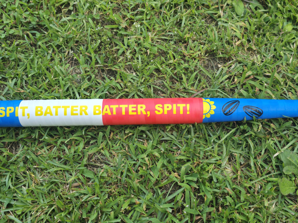 Sunflower Seeds Taped Plastic Baseball Bat