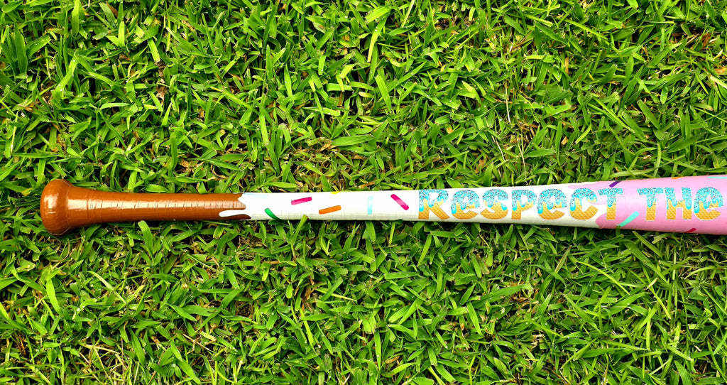 Respect the Drip Sprinkle Taped Plastic Bat