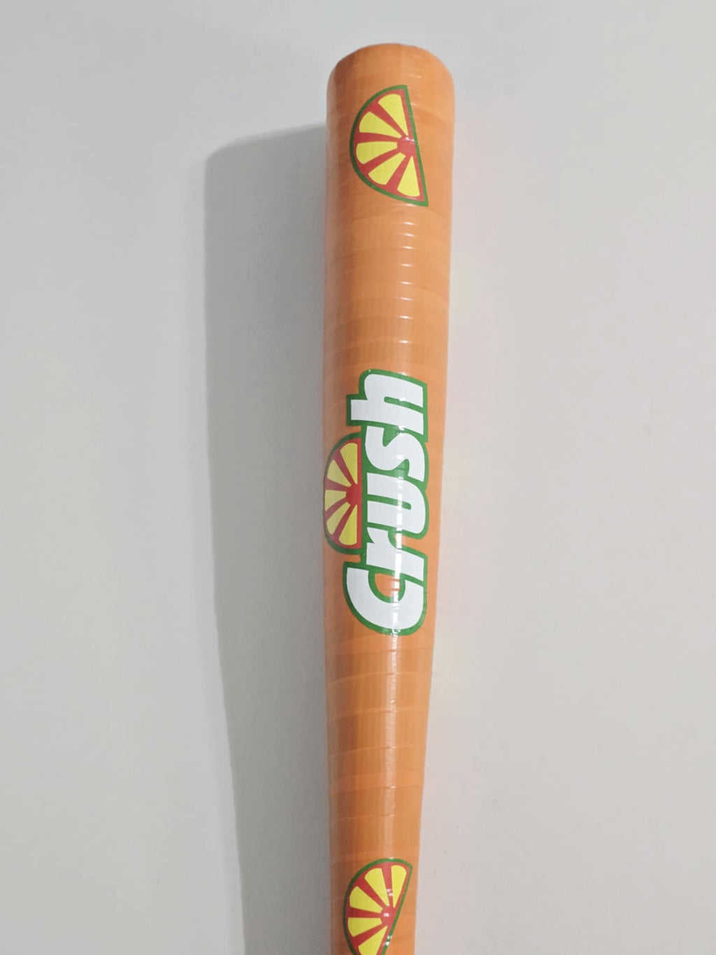 Orange Crush Plastic Baseball Bat