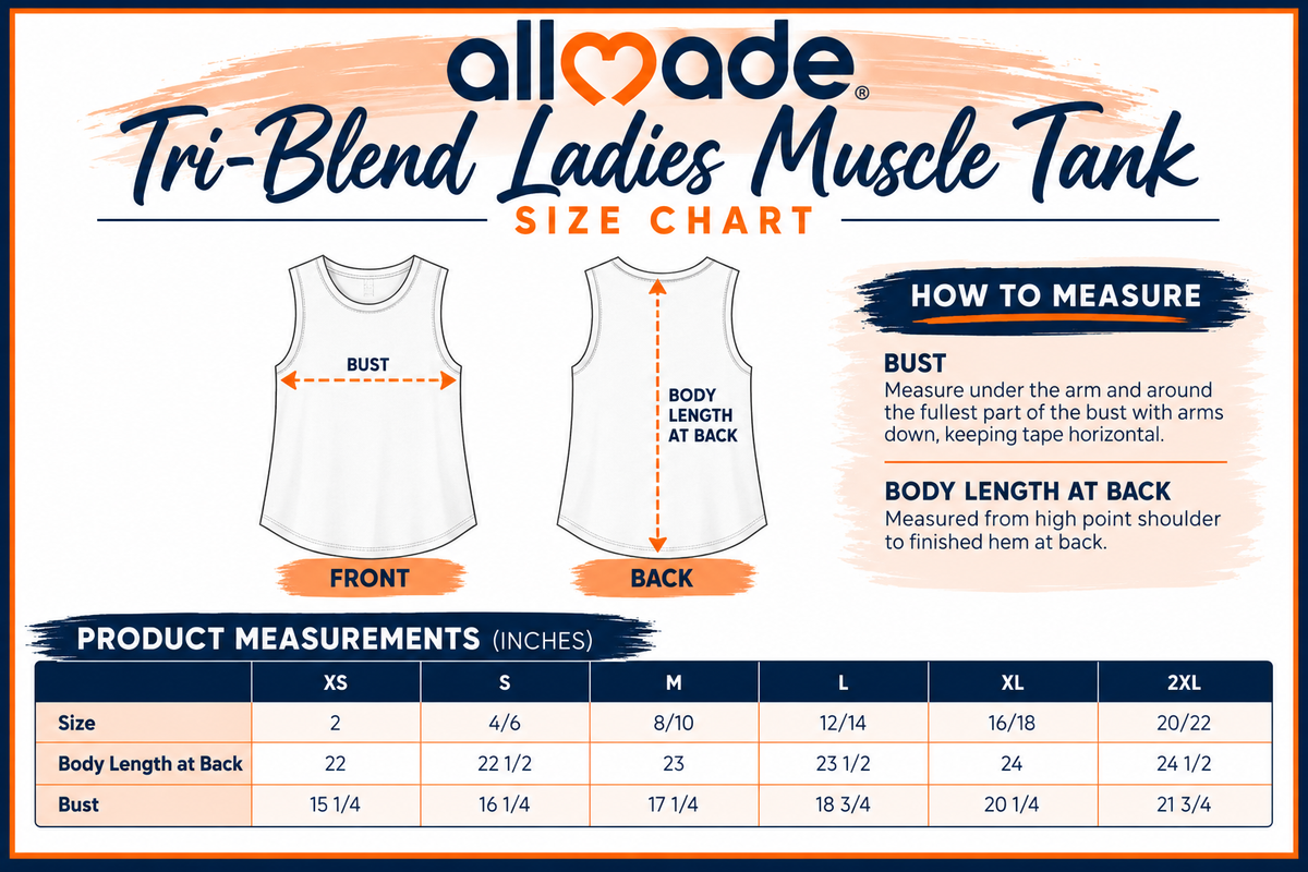 Vipers Ladies Tri-Blend Muscle Tank