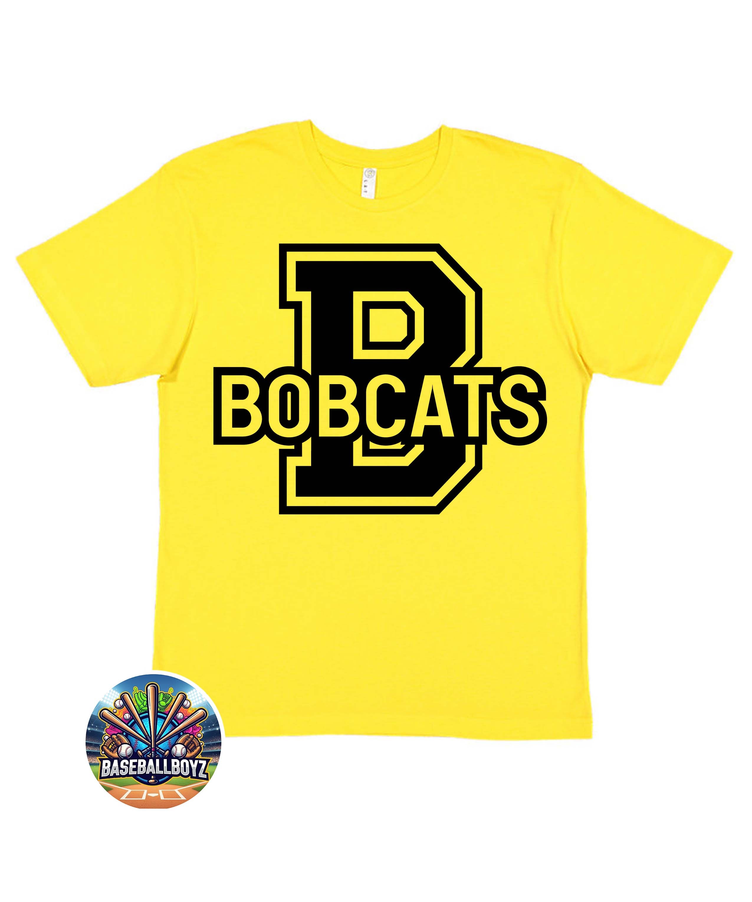 B Bobcats Team Graphic T-Shirt