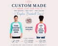 Custom Unisex Baseball Raglan T-Shirt