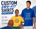 Custom Dry Fit Shirts for Kids & Adults