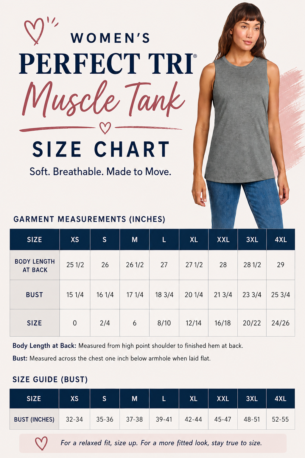 Custom Perfect Tri-Muscle Ladies Tank Top