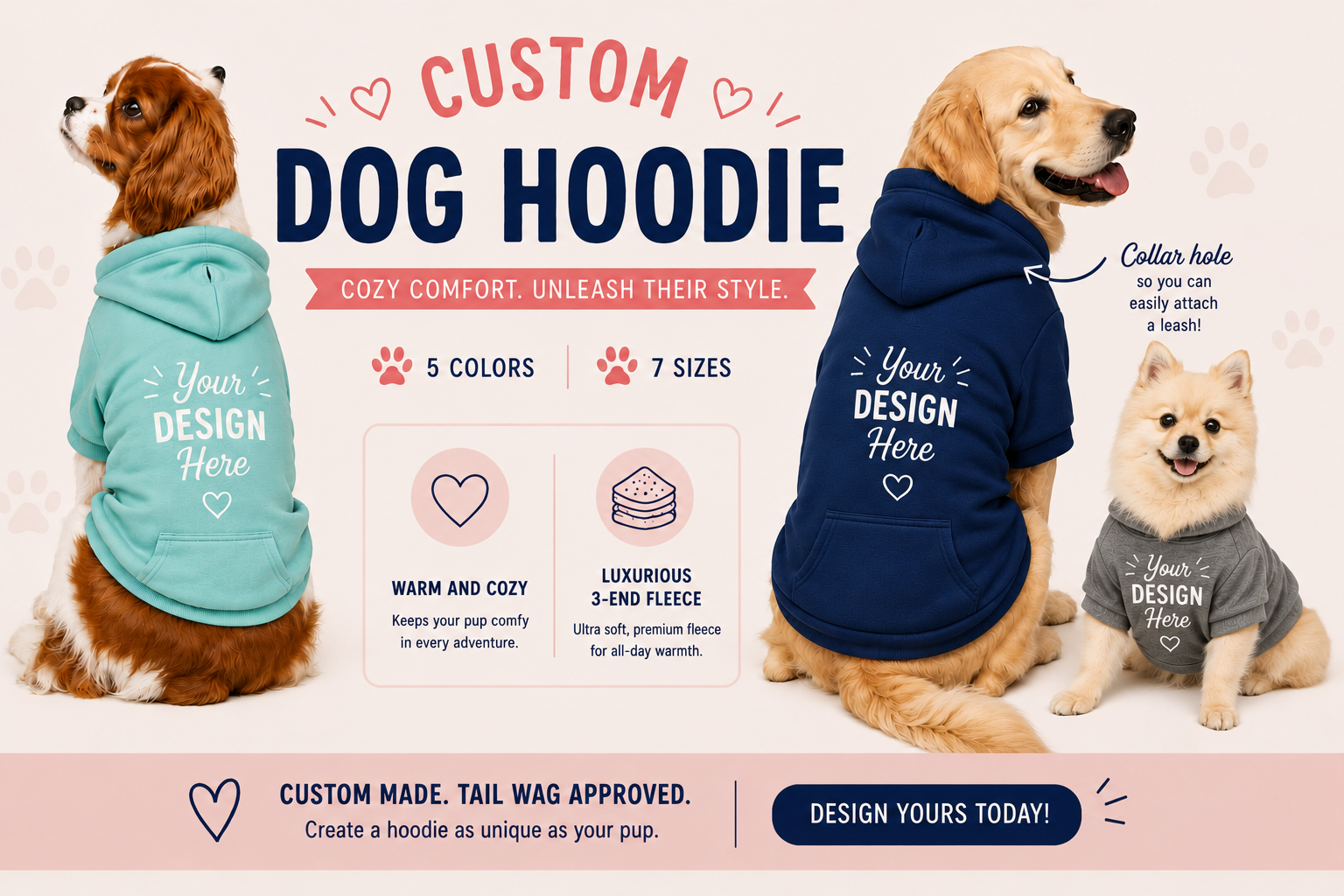 Custom Dog Hoodie