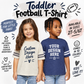 Custom Toddler Football T-Shirt