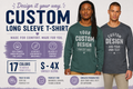 Custom Unisex Adult Jersey Long Sleeve T-Shirt