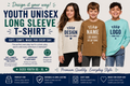 Custom Youth Jersey Long Sleeve T-Shirt