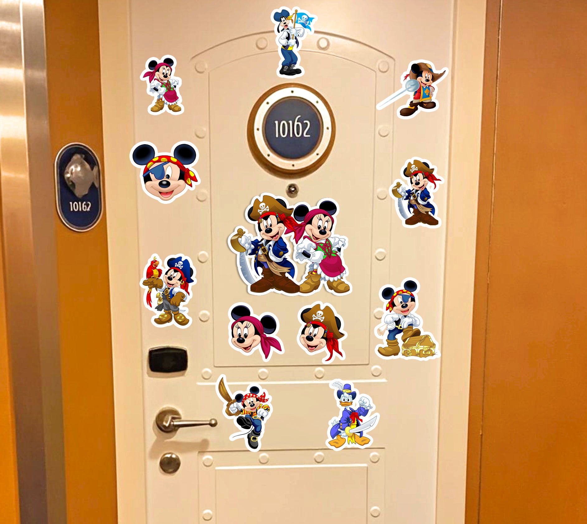 Disney Cruise Line Pirate Magnets
