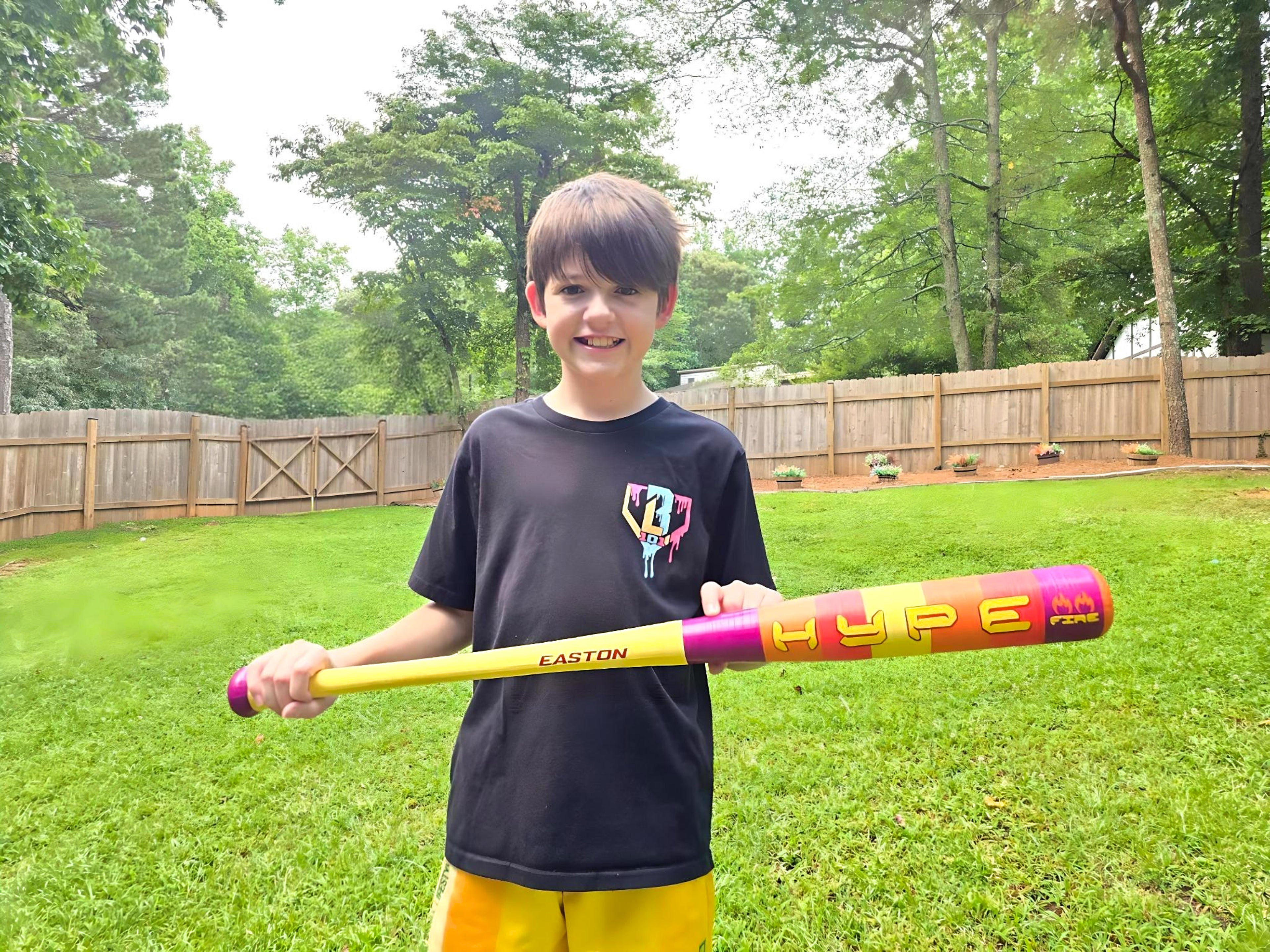 Hype Fire Taped Plastic Baseball Bat