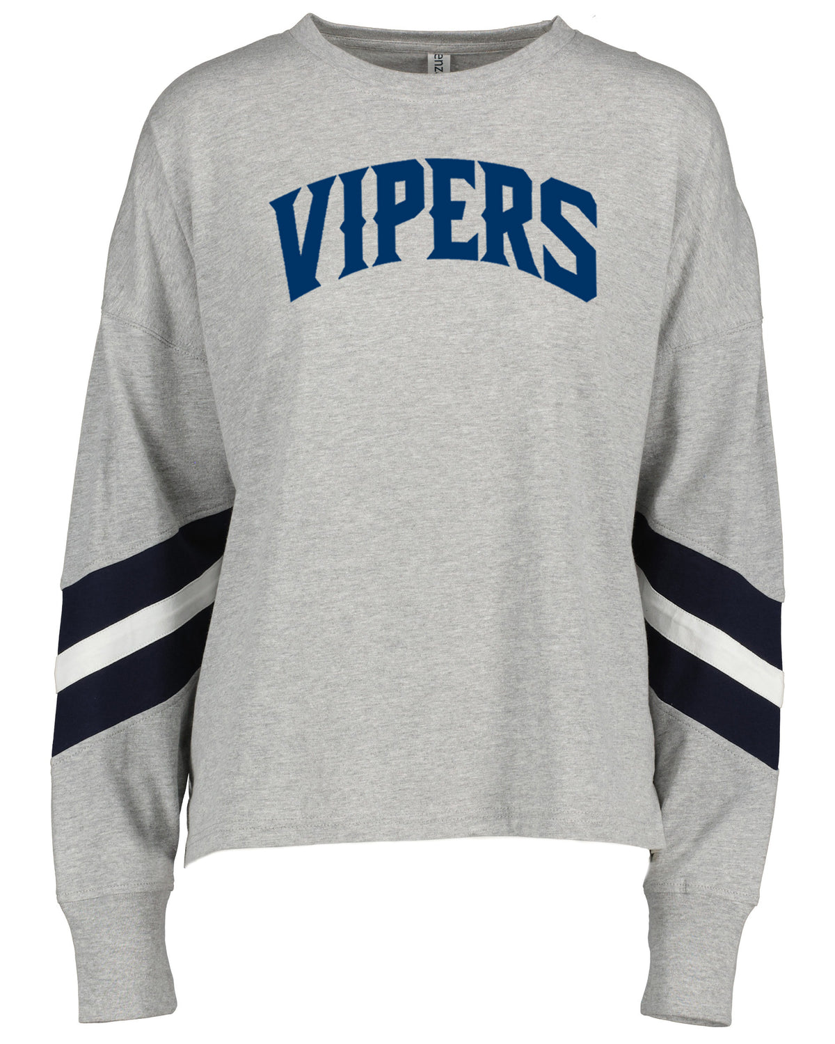 Vipers Ladies Essential Boxy Varsity Long Sleeve Tee