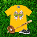 Bananas Baseball Bow Team Graphic T-Shirt