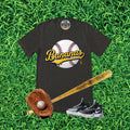 Bananas Baseball Drip Team Graphic T-Shirt