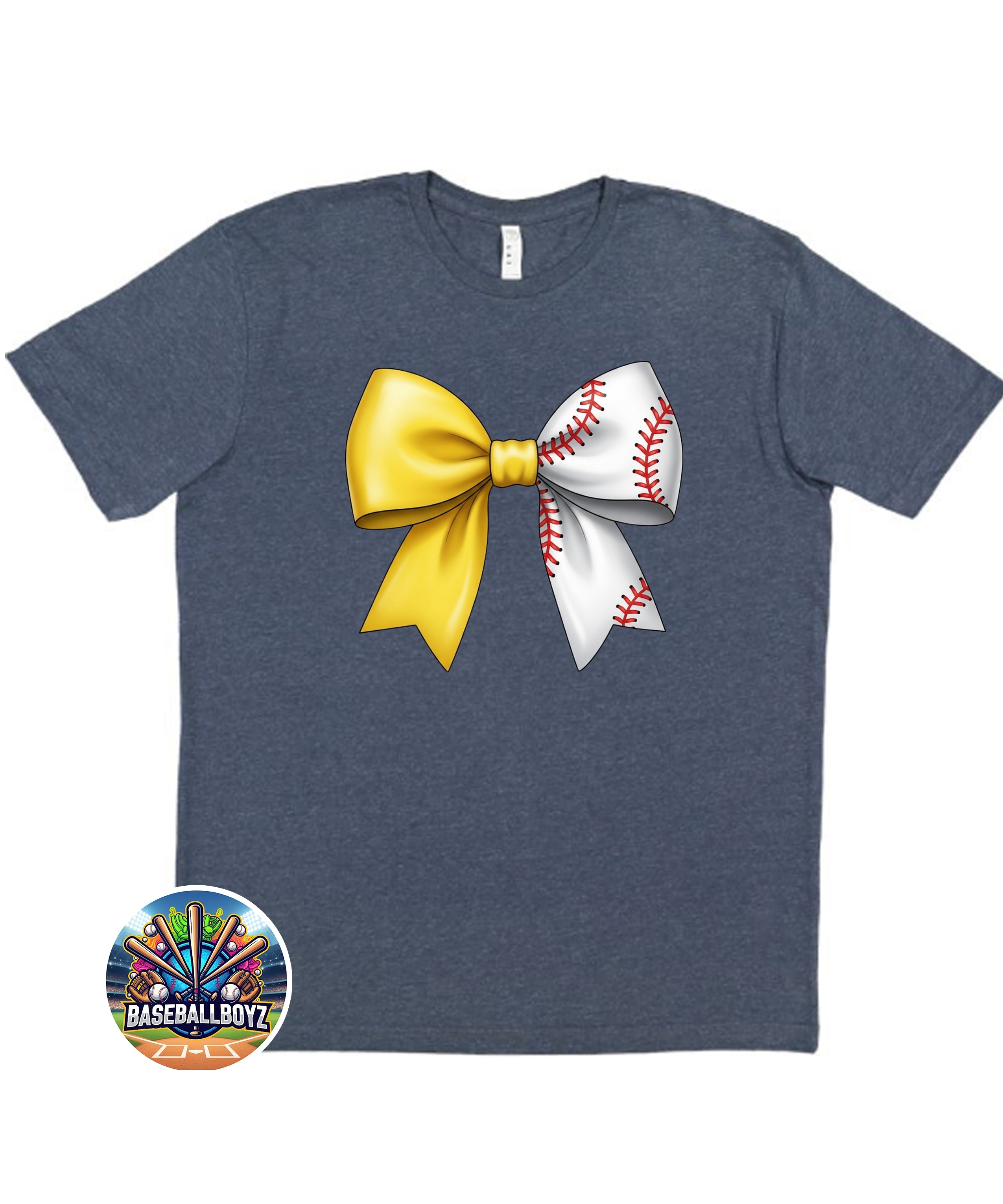 Bananas Split Bow Team Graphic T-Shirt