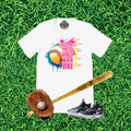 All The Pretty Girls Walk Like This Softball Graphic T-Shirt