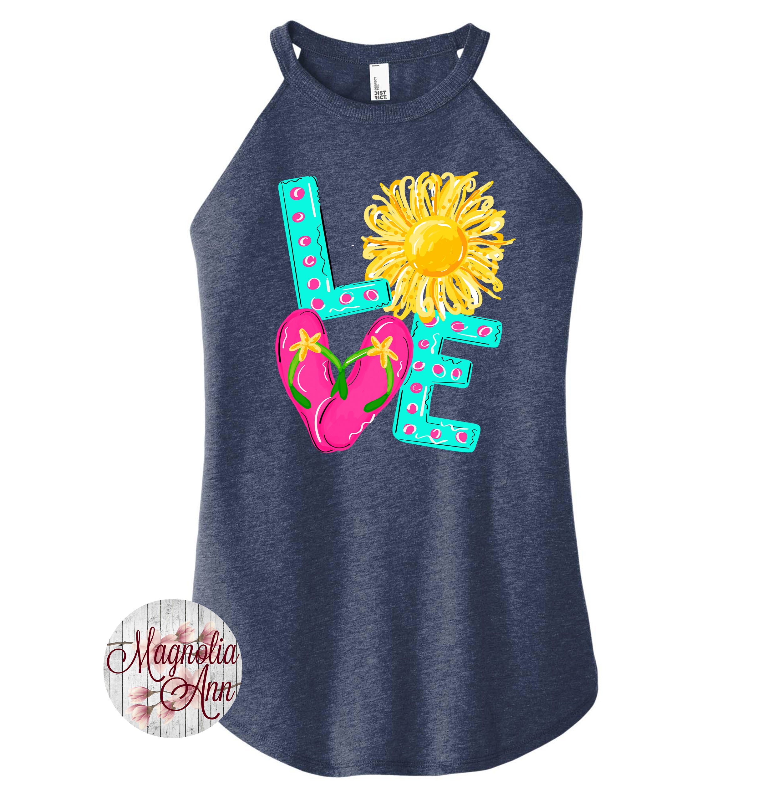 Love Summer Rocker Tank Top