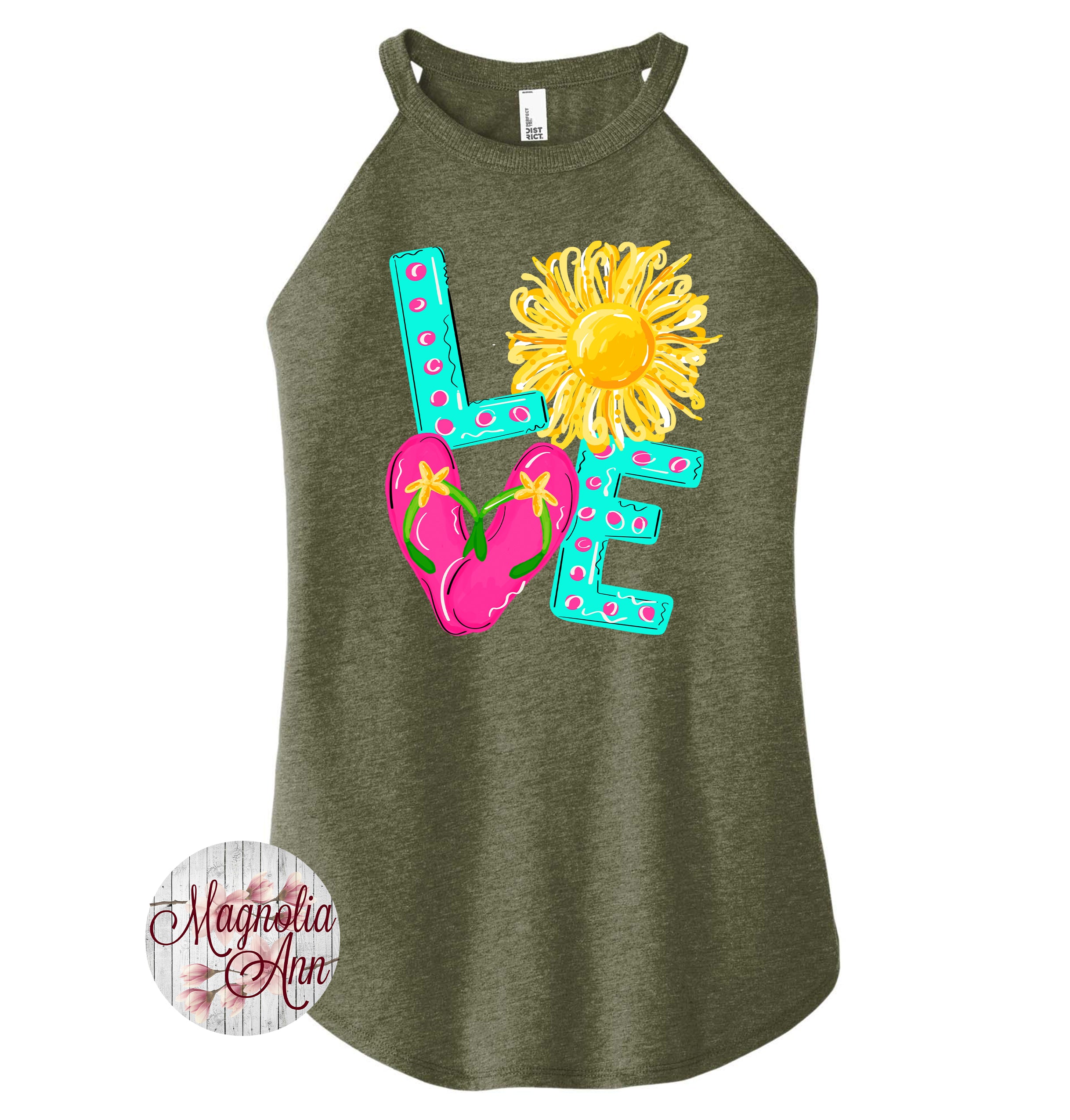 Love Summer Rocker Tank Top