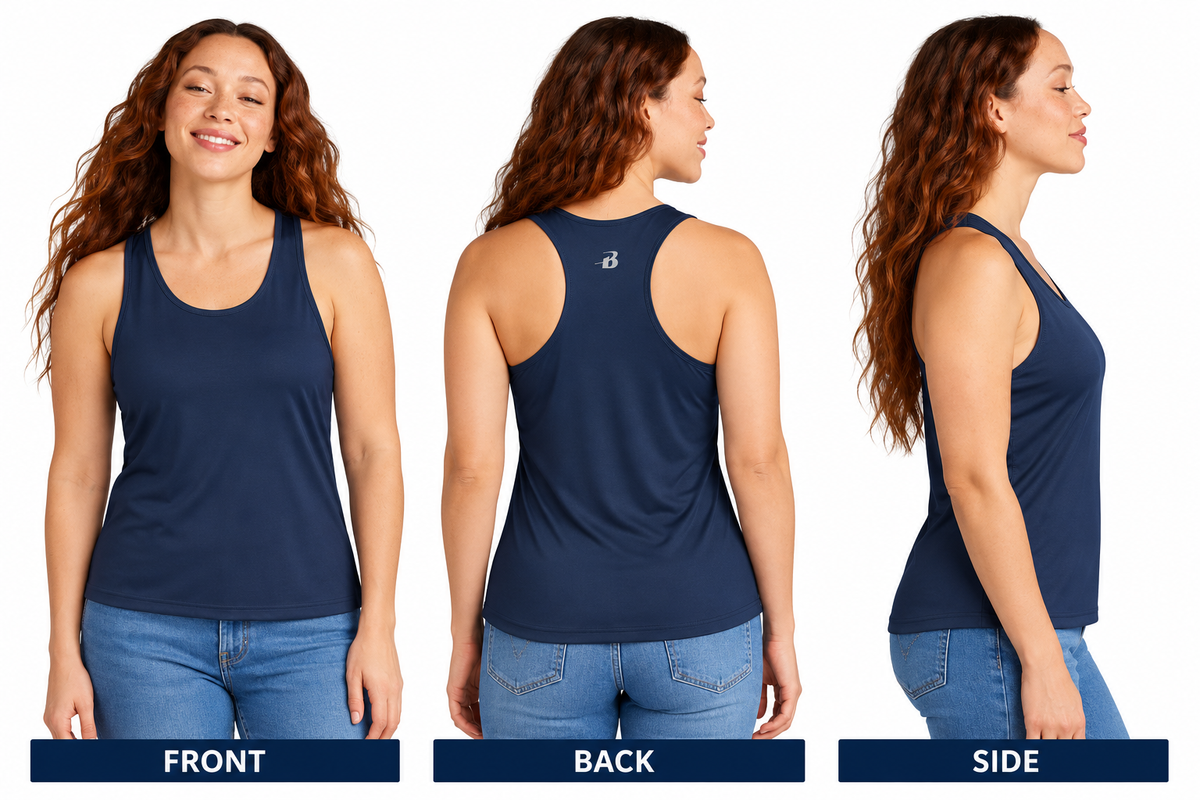 Vipers Women's Moisture Wicking Racerback Tank