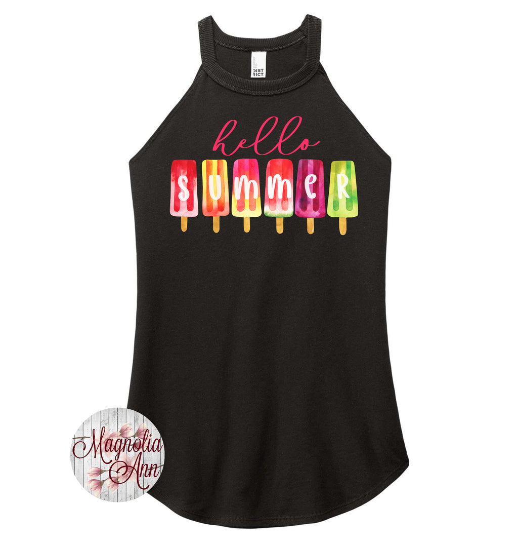 Hello Summer Rocker Tank Top