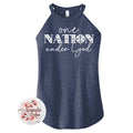 One Nation Under God Rocker Tank Top