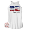 America Since 1776 Rocker Tank Top