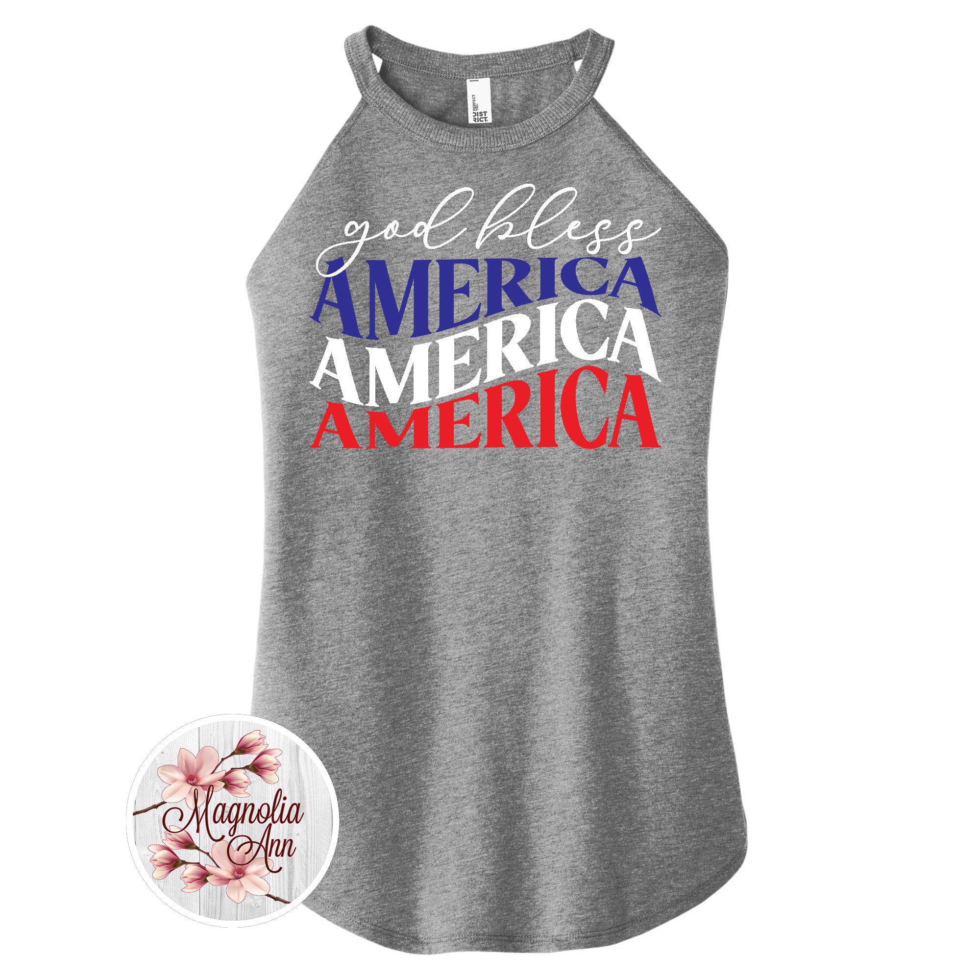 God Bless America Rocker Tank Top