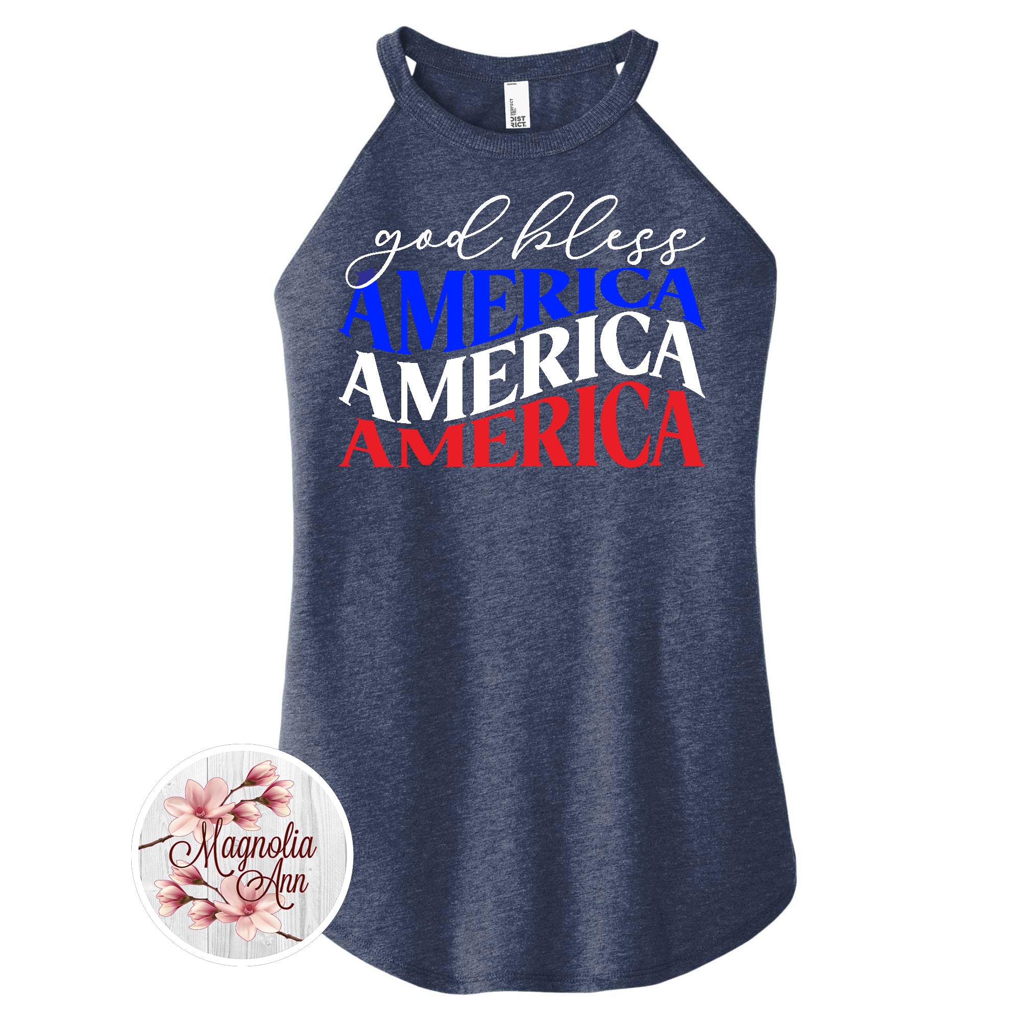 God Bless America Rocker Tank Top