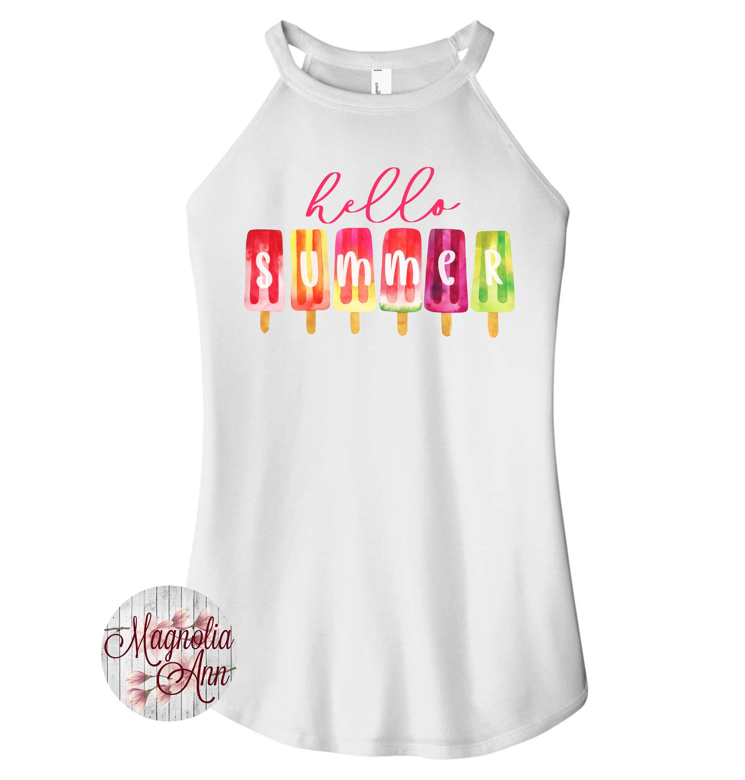 Hello Summer Rocker Tank Top