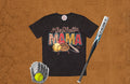 Softball Mama Graphic T-Shirt