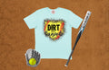 Dirt and Diamonds Softball Graphic T-Shirt