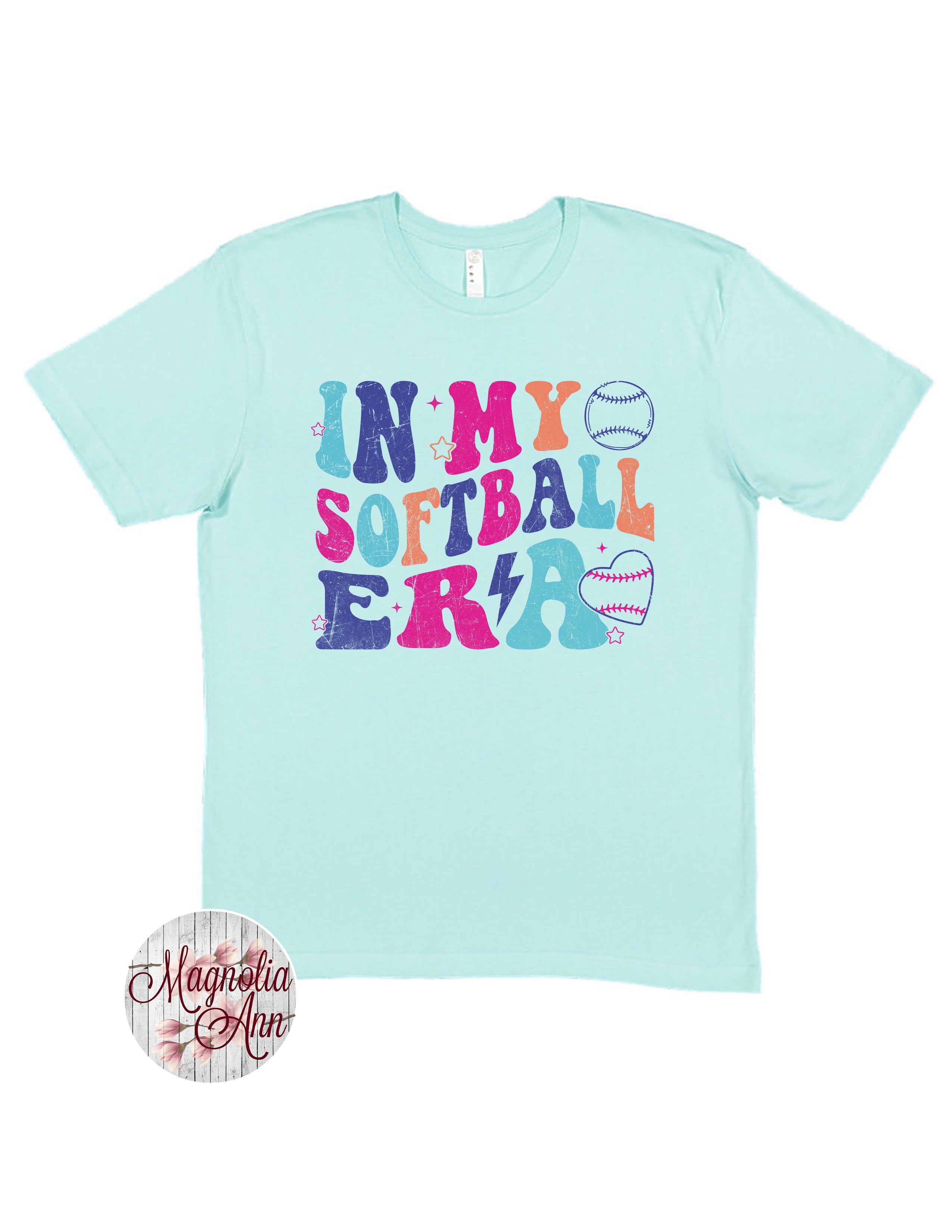 In My Softball Era Graphic T-Shirt