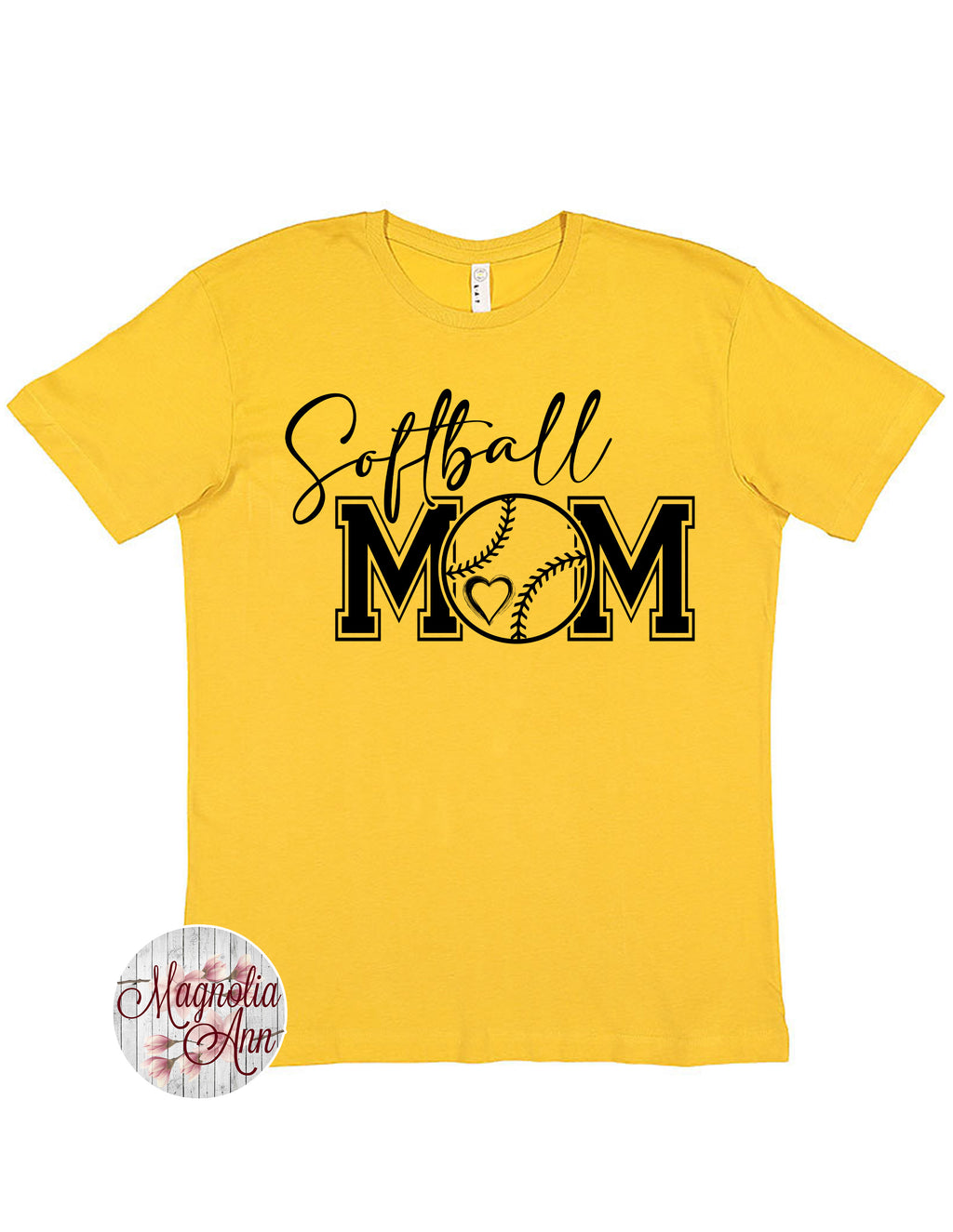 Softball Mom Graphic T-Shirt