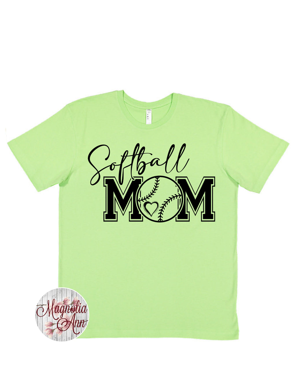 Softball Mom Graphic T-Shirt