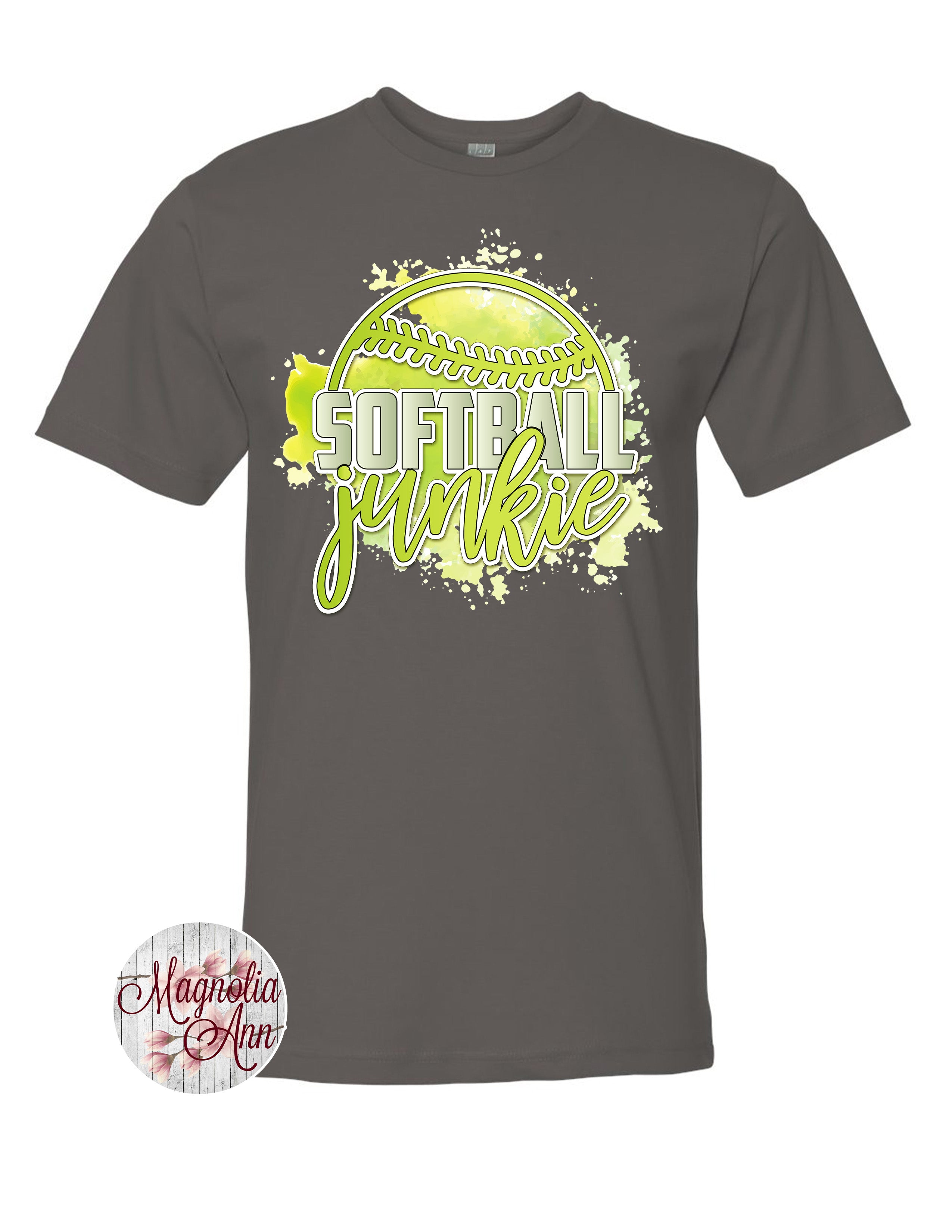 Softball Junkie Graphic T-Shirt