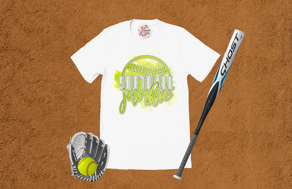 Softball Junkie Graphic T-Shirt