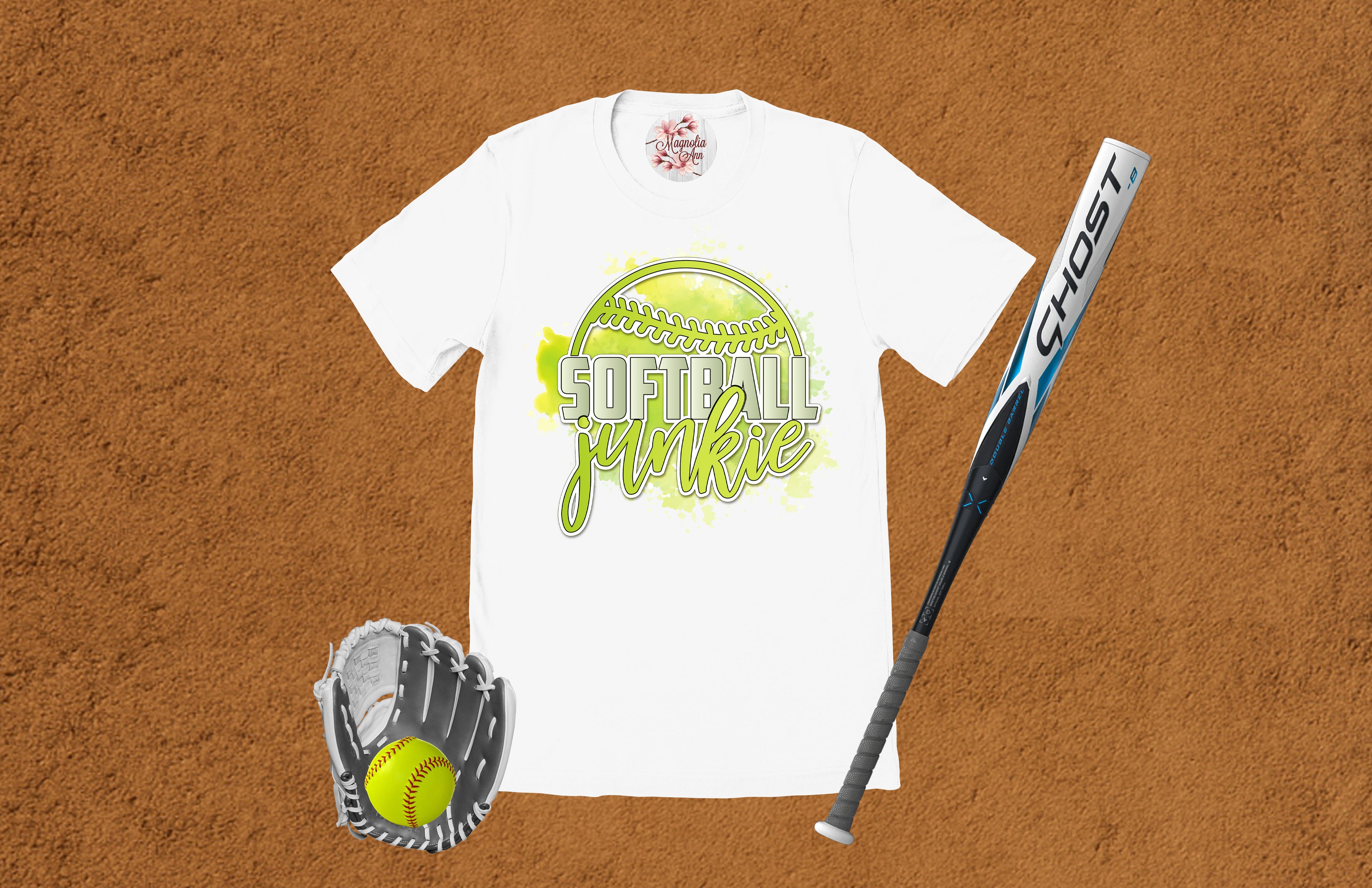 Softball Junkie Graphic T-Shirt