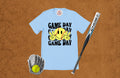 Game Day Softball Smiley T-Shirt