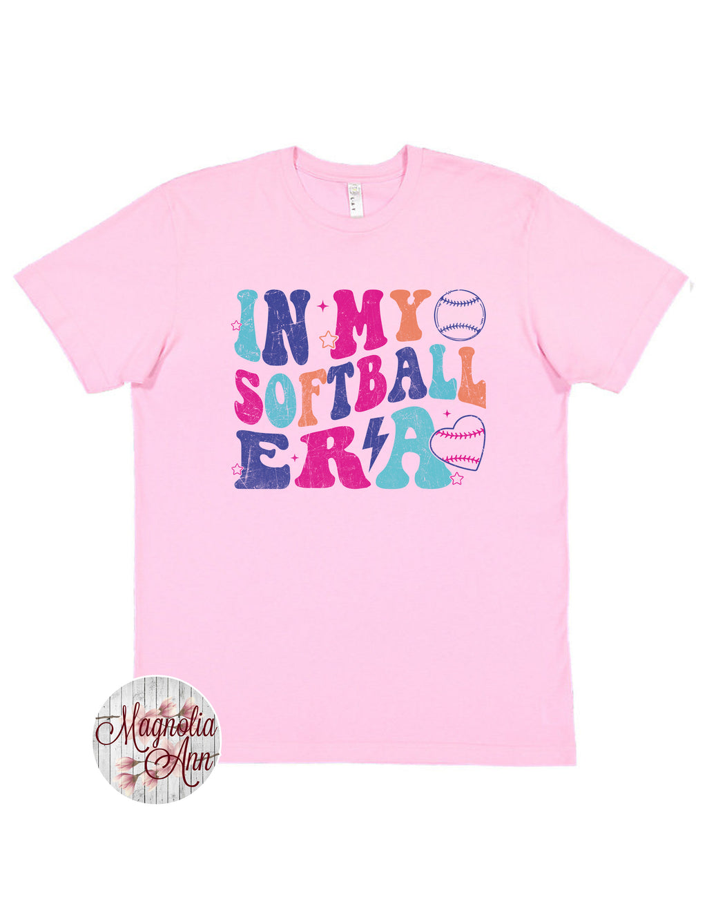 In My Softball Era Graphic T-Shirt