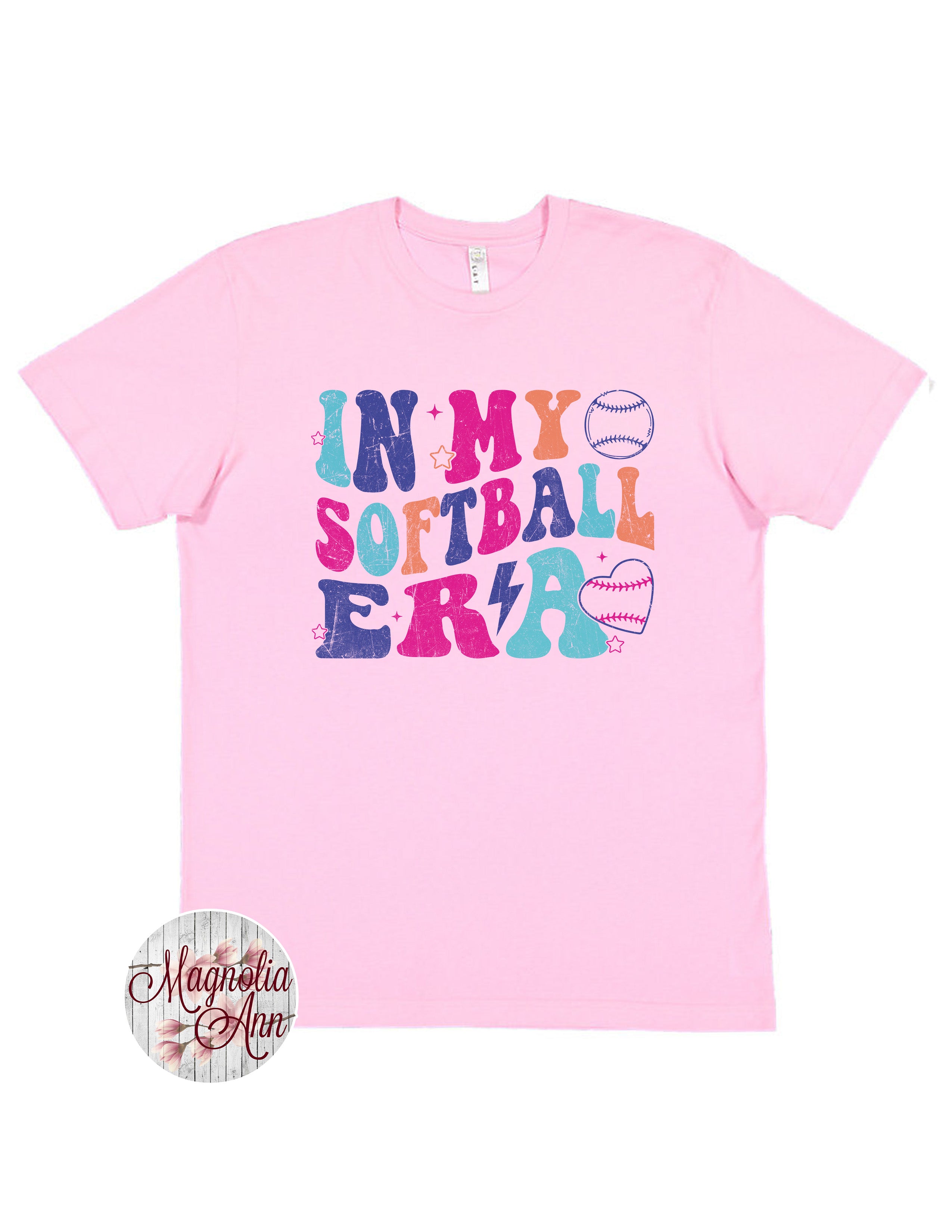 In My Softball Era Graphic T-Shirt