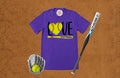 Love Softball Graphic T-Shirt