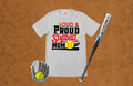 Loud And Proud Softball Mom Graphic T-Shirt