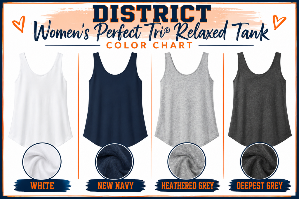 Vipers Ladies Tri-Blend Relaxed Tank
