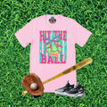 Hit The Dang Ball Softball Graphic T-Shirt