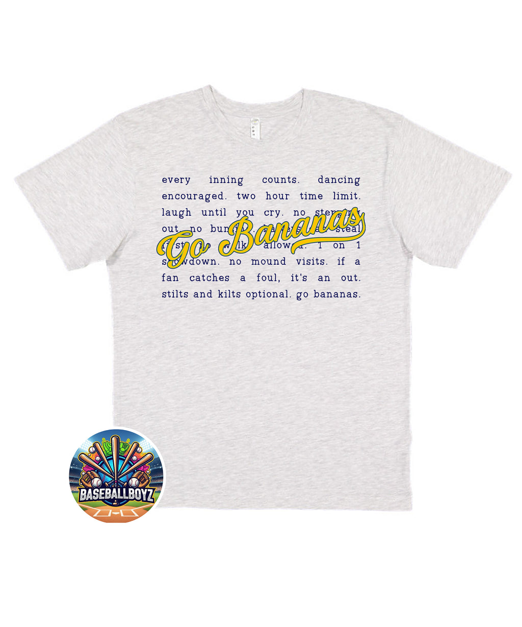 Bananas Definition Team Graphic T-Shirt