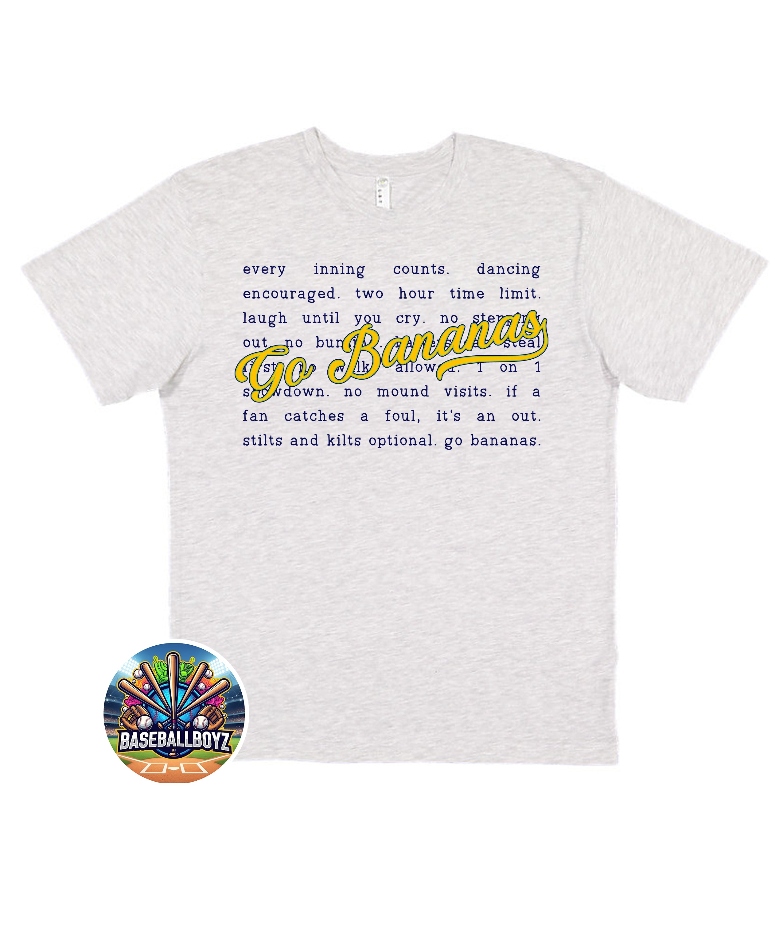 Bananas Definition Team Graphic T-Shirt