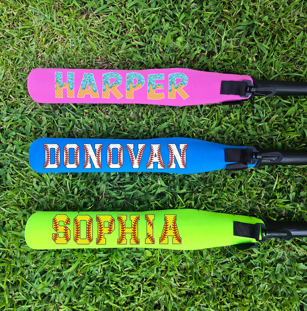 Custom Baseball Bat Protective Sleeve Cover