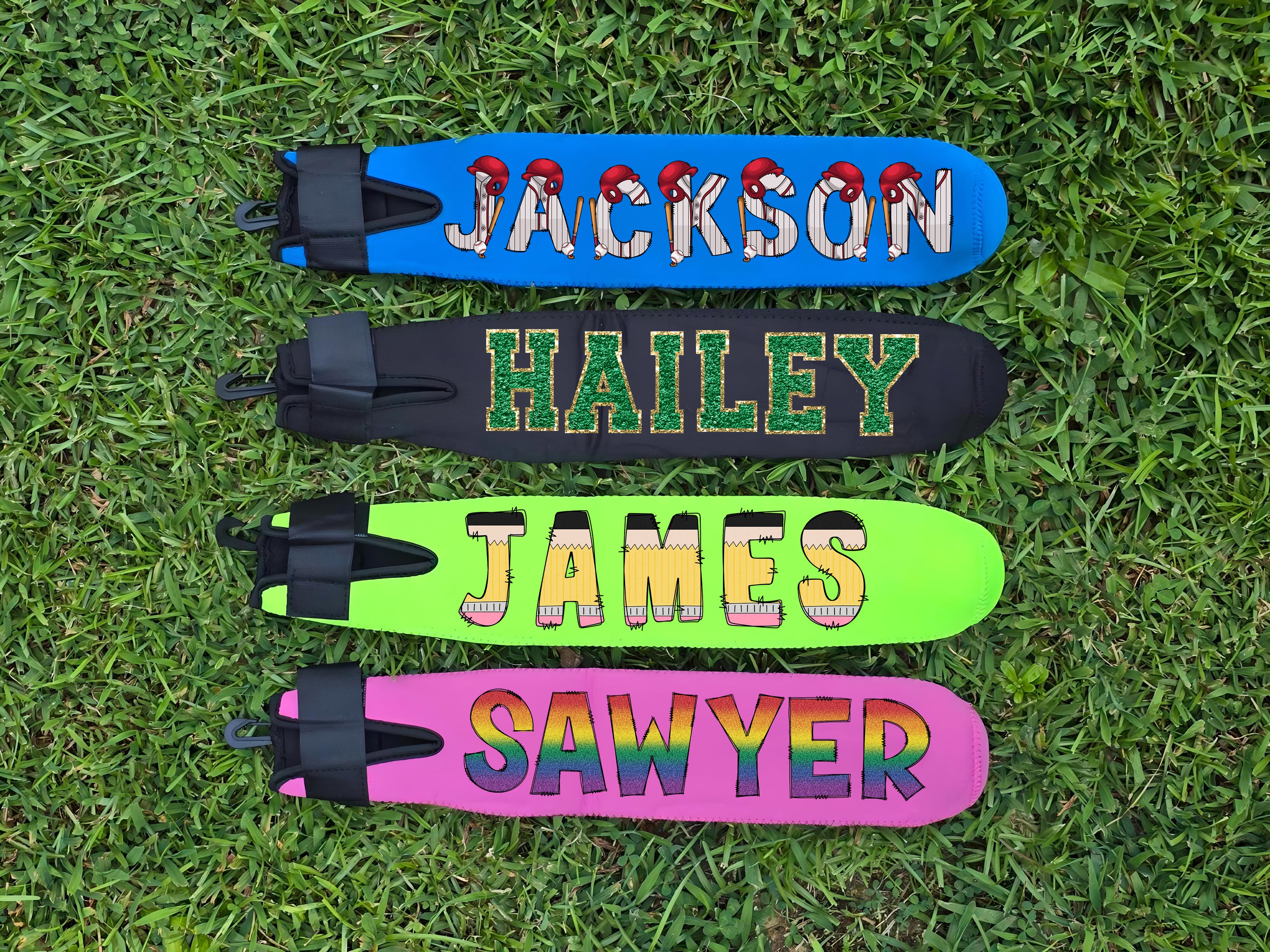 Custom Baseball Bat Protective Sleeve Cover